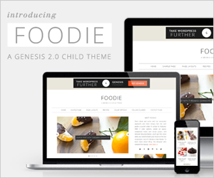 StudioPress Premium WordPress Themes: Foodie Theme