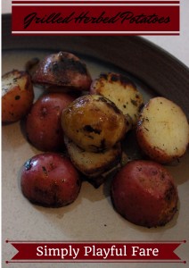 Grilled Herbed Potatoes