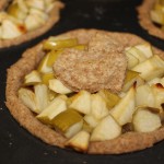 Apple and Asiago Cheese Mini Pies