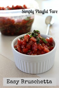 Easy Bruschetta